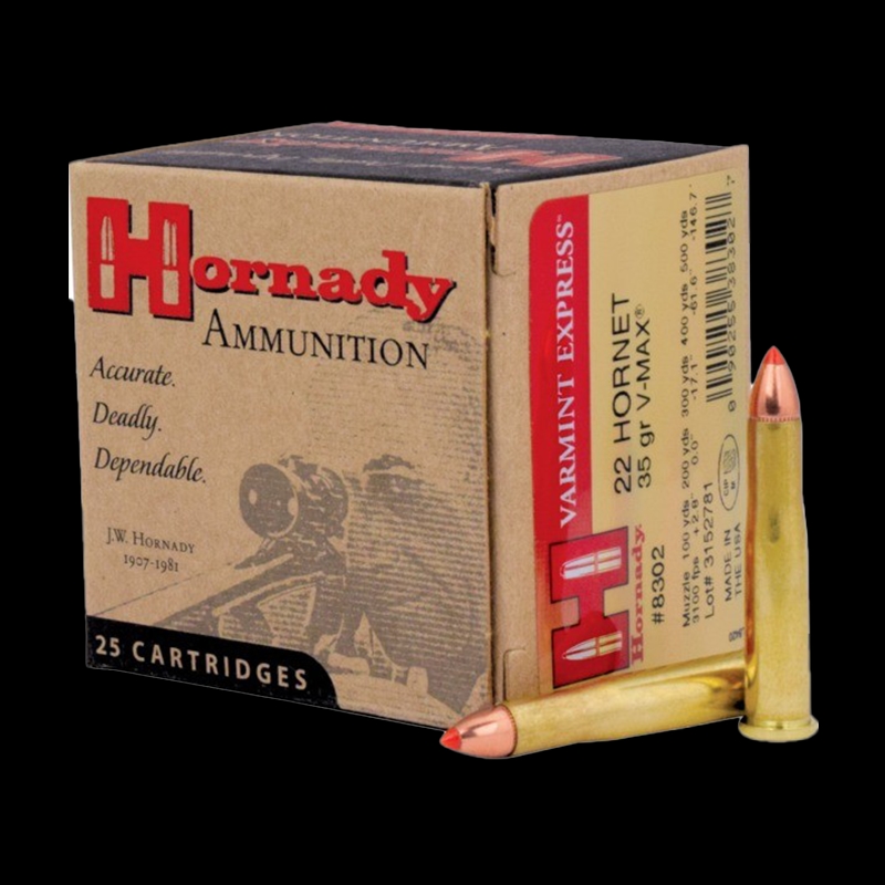 Hornady Varmint Express 22 Hornet V Max 35Gr - Image 1
