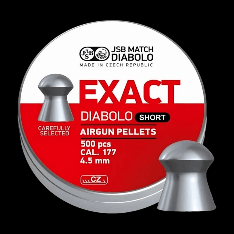 JSB Exact Short .177 (500) 4.52 mm 8.44gr - Image 1