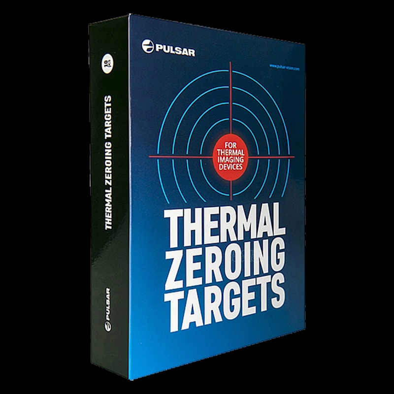 Pulsar Thermal Zeroing Target With Heat Pad 10 Pack - Image 1