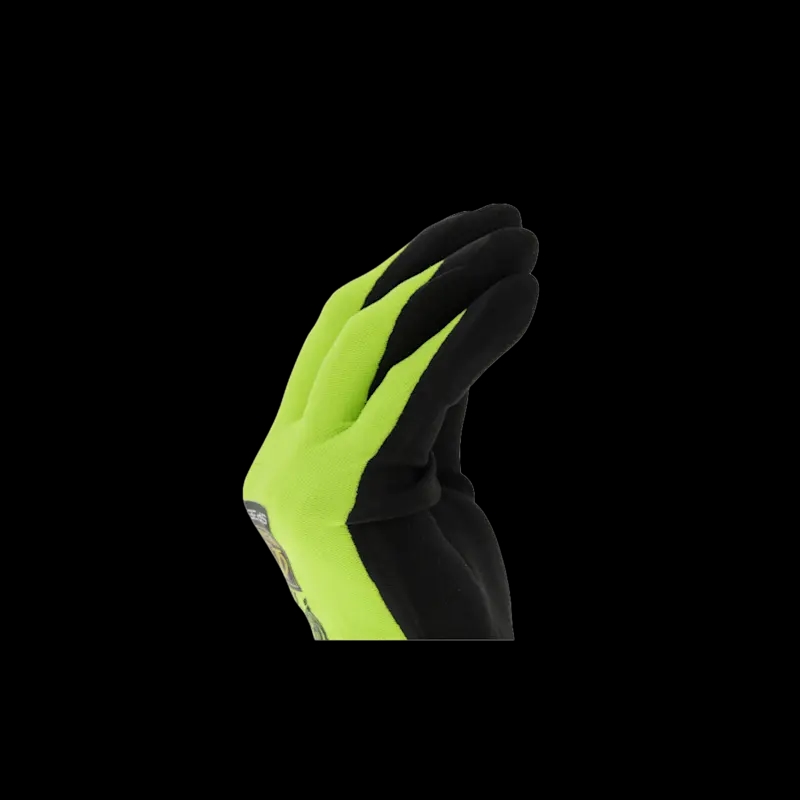 Mechanix Wear Speedknit Hi-Viz Gloves Fluorescent Yellow Large - Image 3
