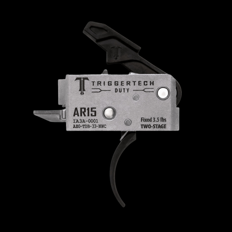 Triggertech Ar15 Duty Trigger 3.5Lb Two Stage Curved - Image 1
