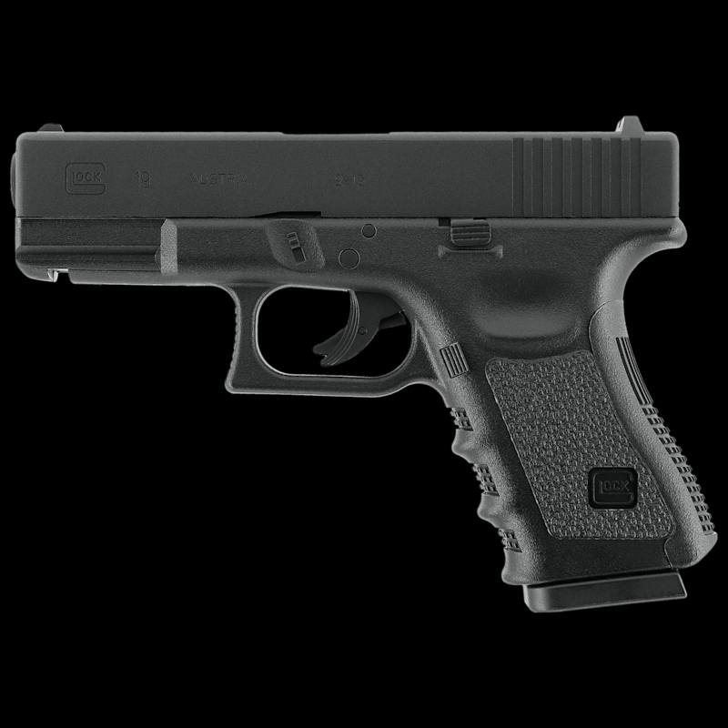 Umarex Glock 19 4.5 mm BB Air Pistol Original Non-Blowback Black - Image 1
