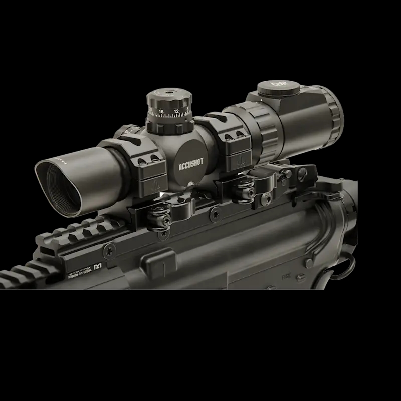 UTG Super Slim Picatinney Riser Mount 13 Slot  0.5" Height - Image 4