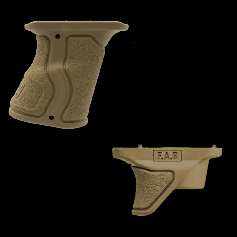 FAB Defense Ergonomic Gradus Forward Grip Combo M-Lok Tan - Image 1
