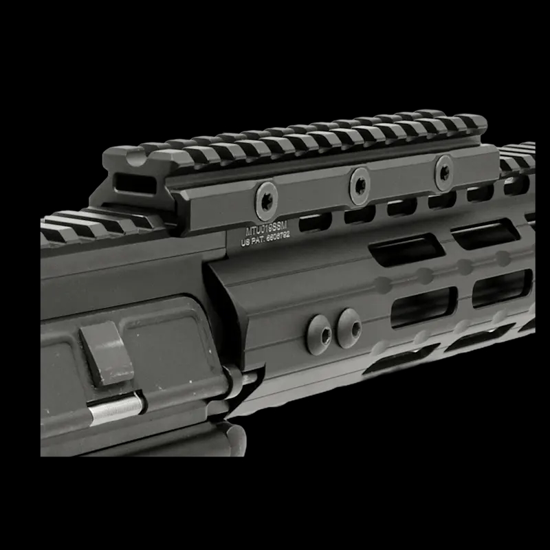 UTG Super Slim Picatinney Riser Mount 13 Slot  0.5" Height - Image 3