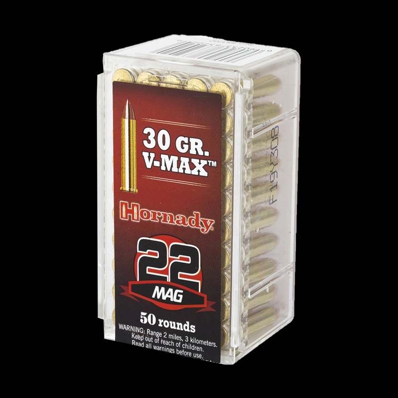 Hornady 22 WMR 30gr V-Max - Image 1