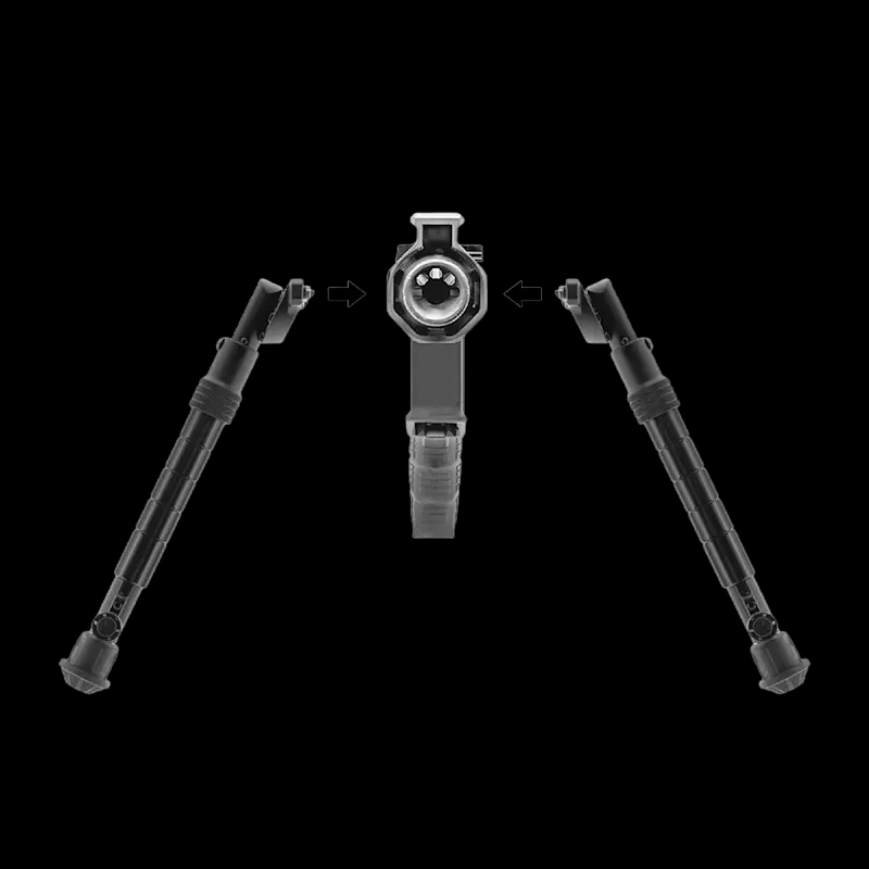 UTG Recon Flex M-lok Bipod Centre Height  8"-11.8" - Image 3