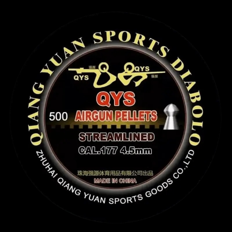 QYS Streamlined Nose 8.64gr (500) .177/4.50 - Image 1