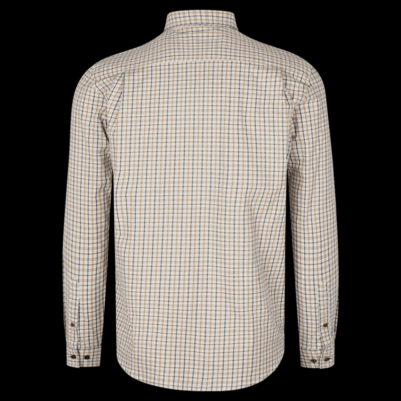 Seeland Oxford Shooting Shirt Classic Blue/Brown XXL - Image 2