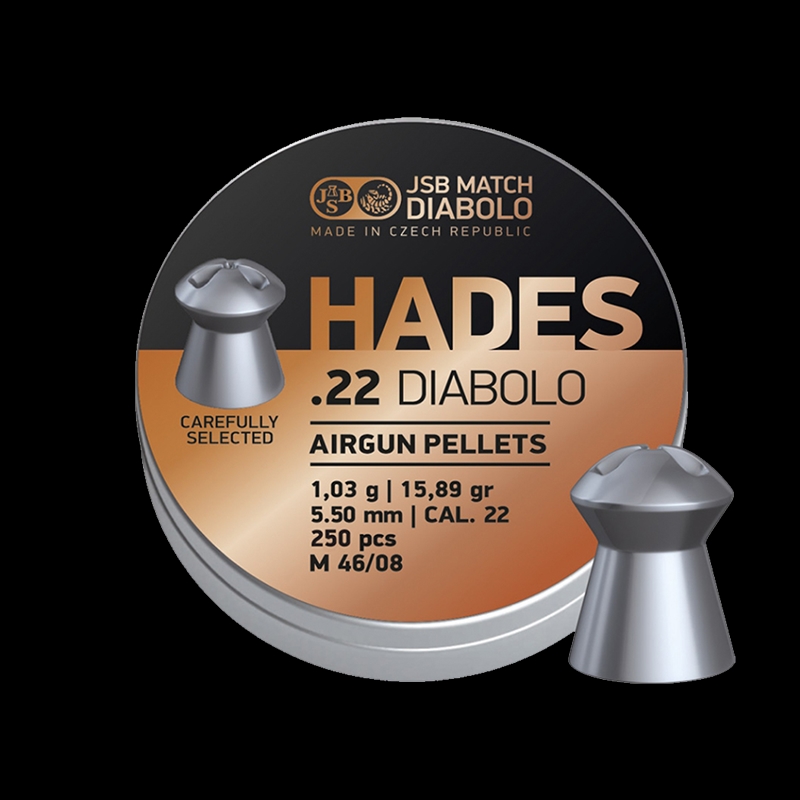 JSB Hades .22 5.50 mm Airgun Pellets (500) - Image 1