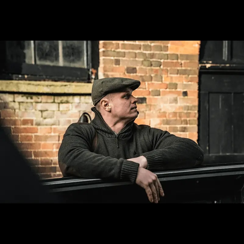 Seeland Haze Windbreaker Knit Dark Brown Large - Image 5