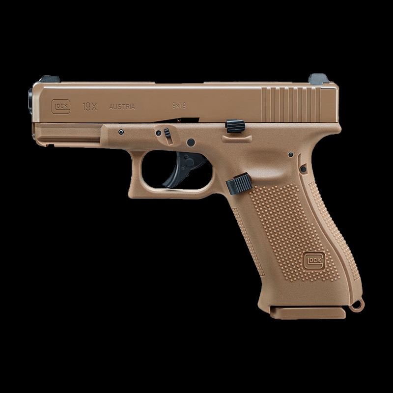 Umarex Glock 19 4.5 mm BB Air Pistol Original Blowback Tan - Image 1