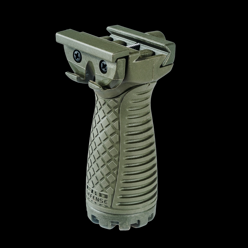 FAB Defense Rubberised Stout Foregrip Green - Image 1