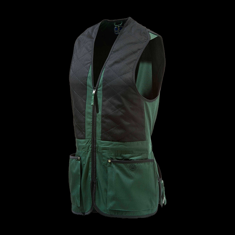 Beretta Unisex Trap Vest Green / Black XL - Image 1