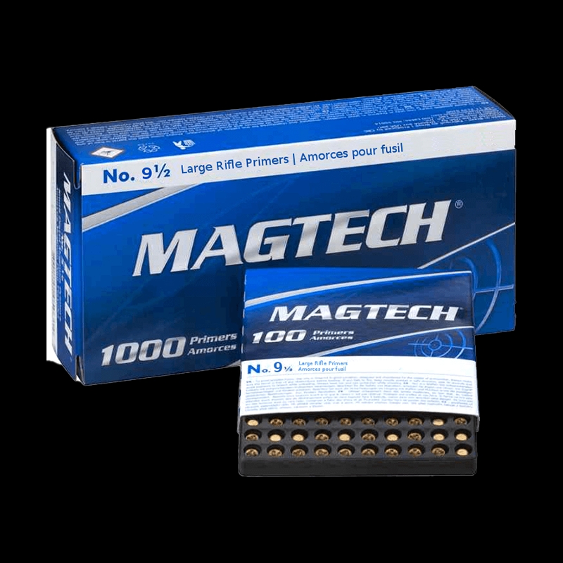 Magtech 9-1/2 Large Rifle Primers (100) - Image 1