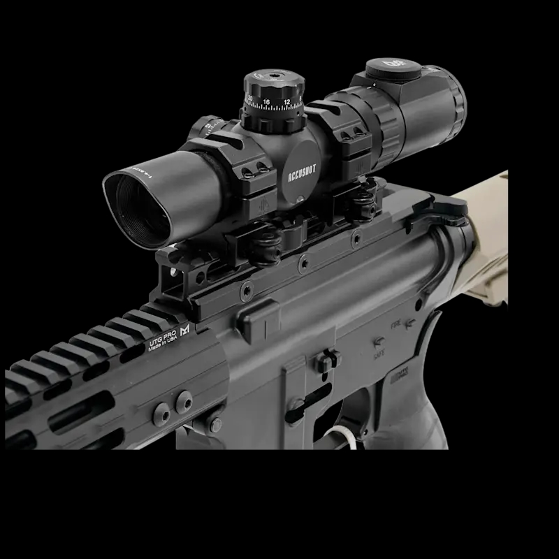 UTG Super Slim Picatinney Riser Mount 13 Slot 0.83" Height - Image 4