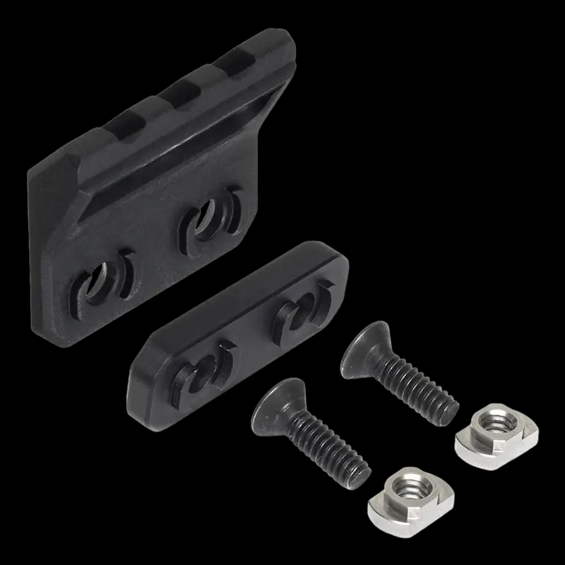 UTG M-Lok Angled Picatinney Rail Section 3 slot - Image 4