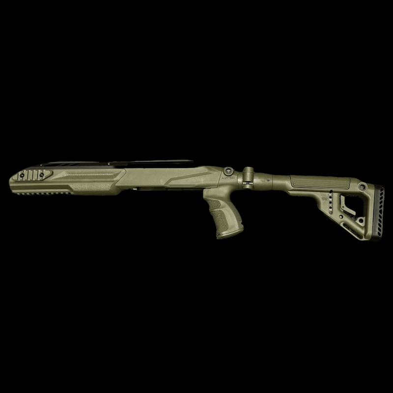 FAB Defense Ruger 10/22 UAS Pro Precision Stock Green - Image 2