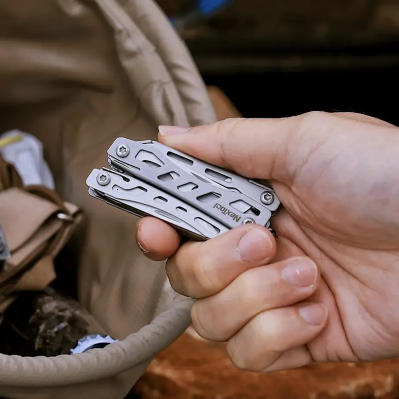 NexTool Flagship Mini Multi Tool Silver - Image 4