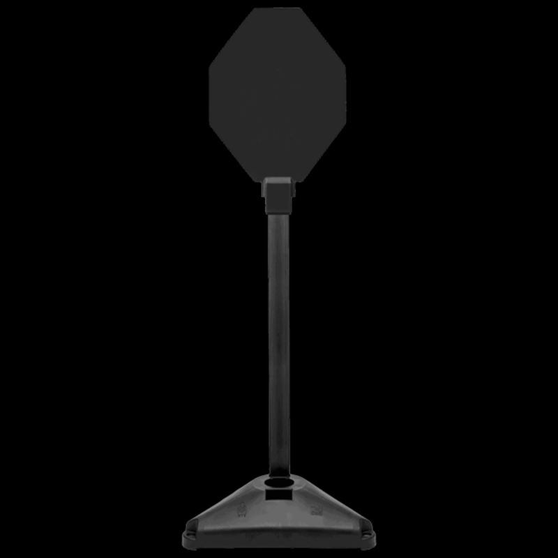 FAB Defense Static IPSC Target With Spare Board Black - Image 1