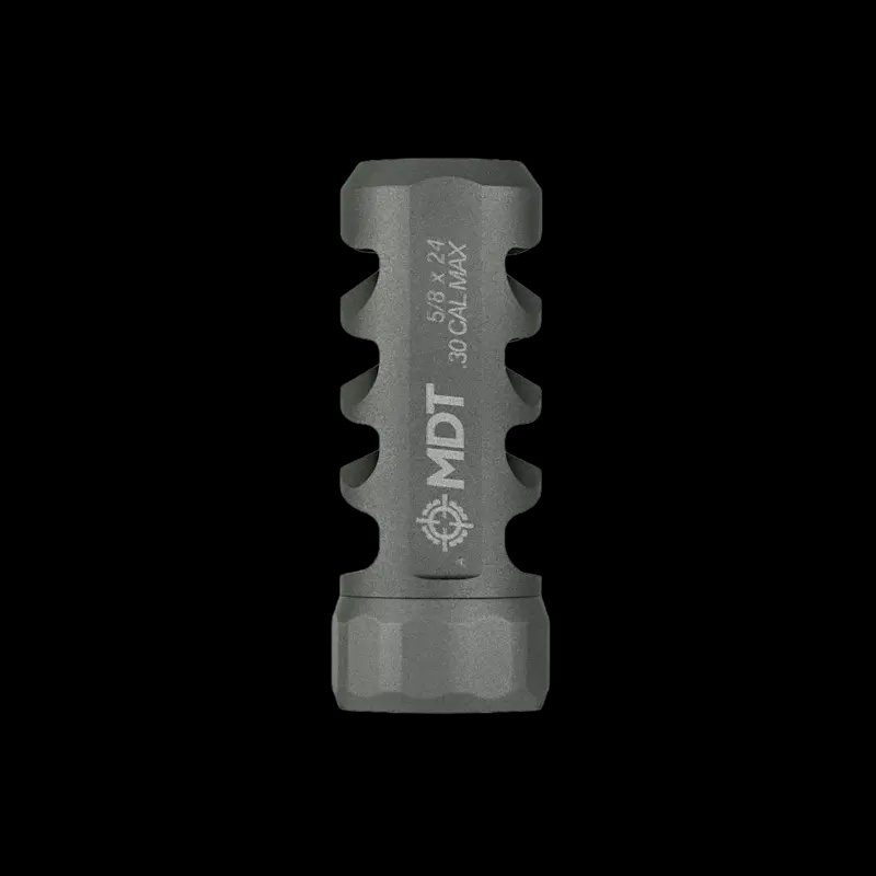 MDT Competiton Muzzle Brake .30 cal 5/8"x24 - Image 1