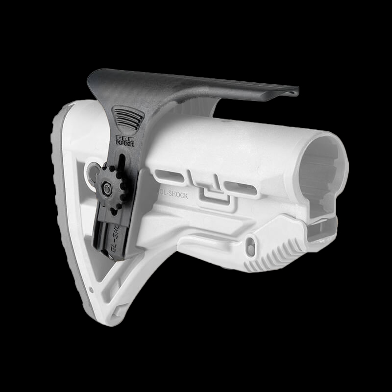 FAB Defense Cheek Piece for GL-Shock Stock Black - Image 2