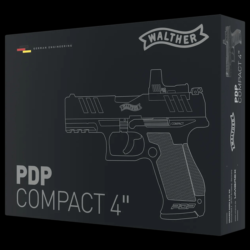 Umarex Walther PDP Compact 4" Air Pistol Combo With Red Dot .177 - Image 5
