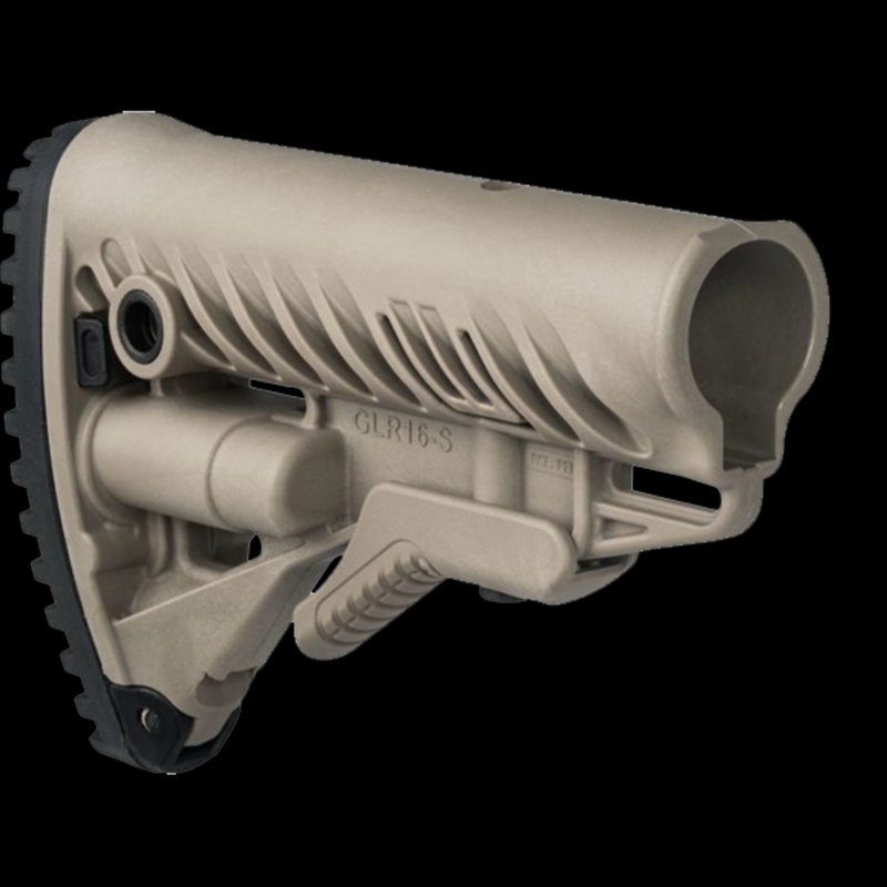 FAB Defense GLR16 AR15 Buttstock Tan - Image 1