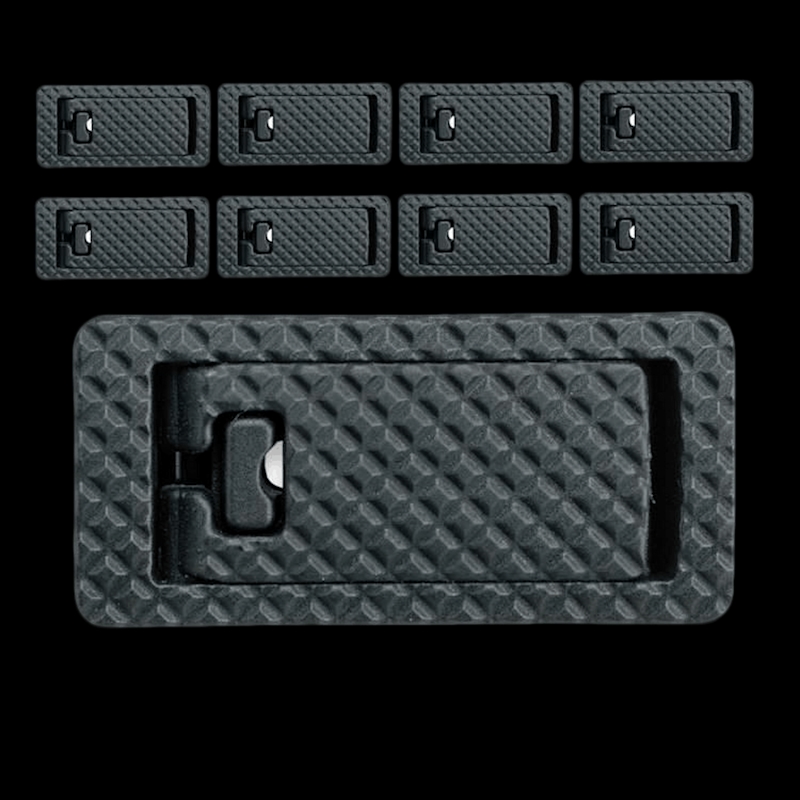 FAB Defense Locking Rail Cover (Pack of 9) for M-lok  Tan - Image 2