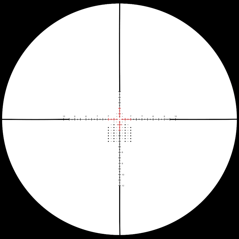WULF Hurricane Compact SFP IR Rifle Scope HFT Pro Reticle 3-10x40 - Image 6