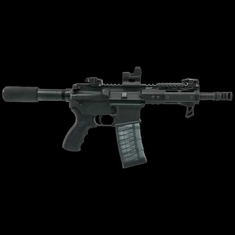 UTG PRO AR15 Muzzle Brake .223cal 1/2"x28 2.25" - Image 3