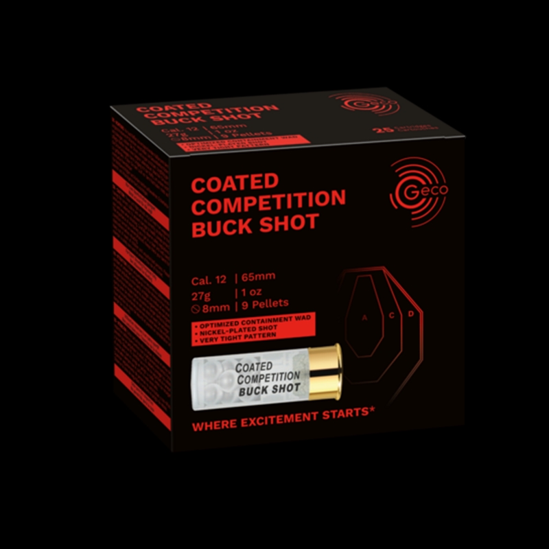 Geco Competition Buck Shot 12G/30gr - Image 1