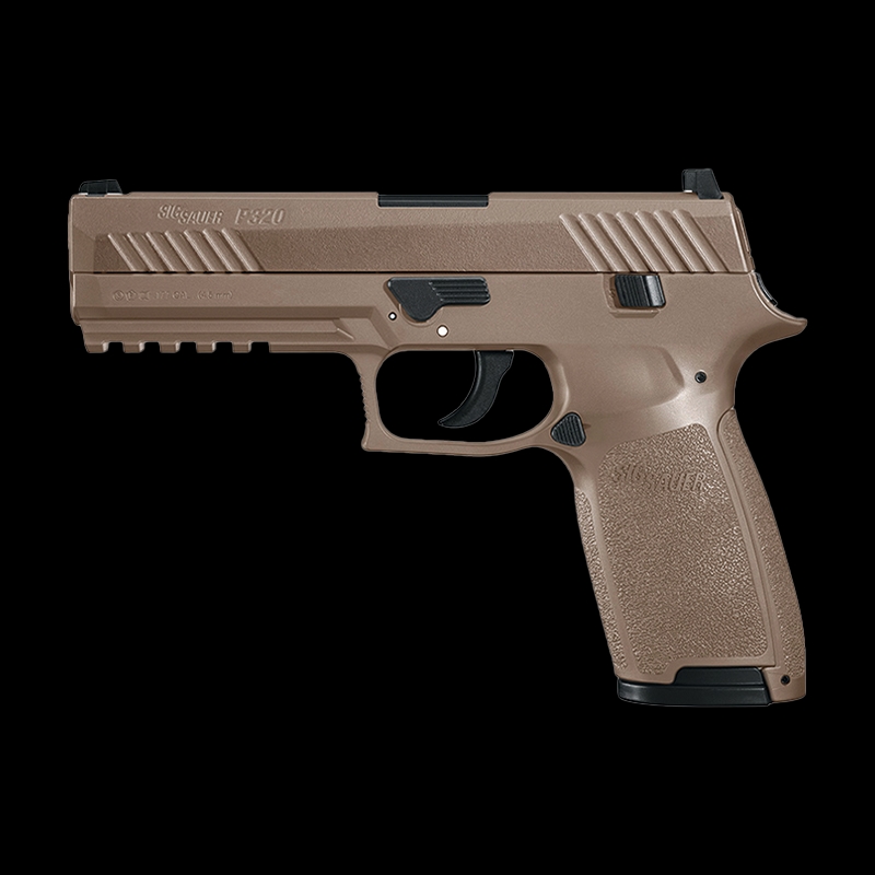 Sig Sauer P320 FMC Air Pistol Coyote Brown .177 - Image 1