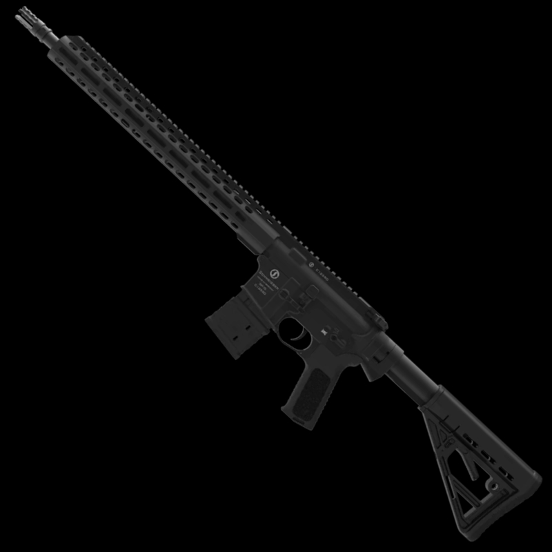 Schmeisser M5FL Straight Pull Rifle 16.75" .223  Black - Image 2