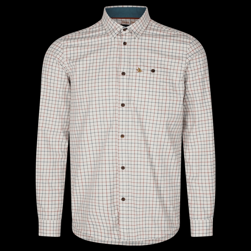 Seeland Oxford Shooting Shirt Grape Leaf/Terracotta M - Image 1