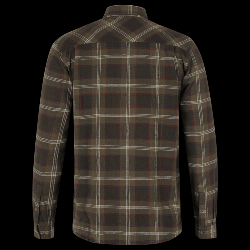 Seeland Glen Flannel Shirt Pine Green L - Image 2