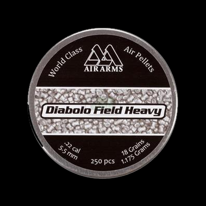 Air Arms Diabolo Field Heavy Pellets .22 250 pcs 18gr - Image 1