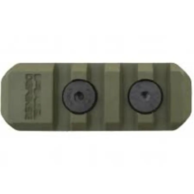 FAB Defense Platic M-Lok Rail 5 Slot Green - Image 1