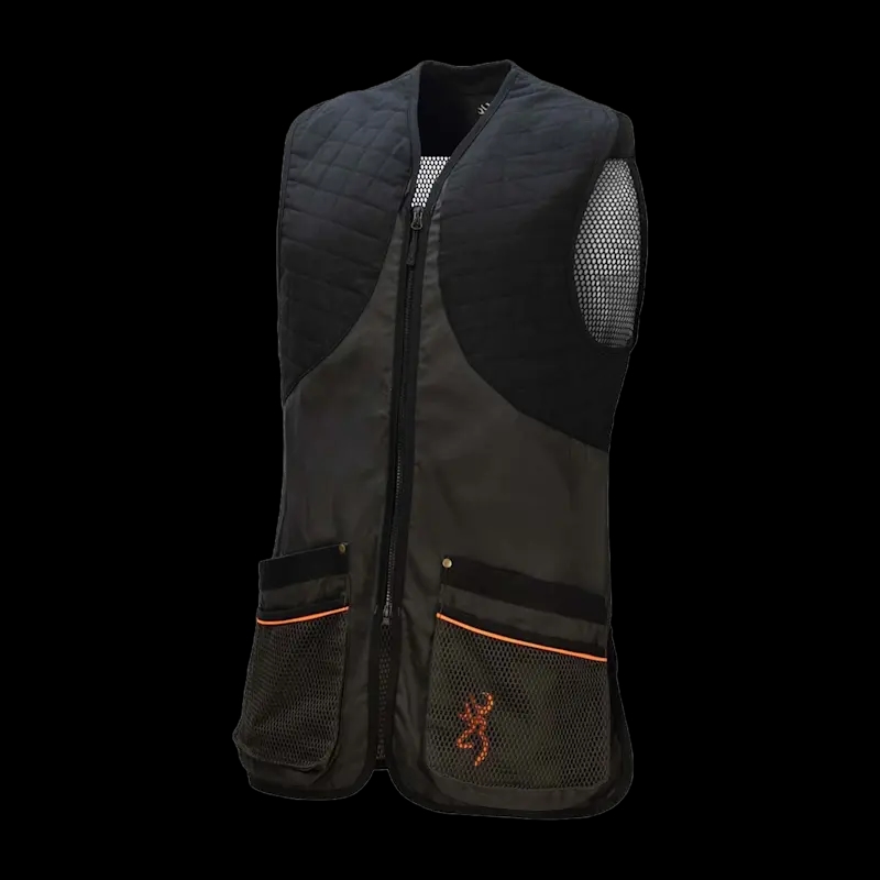 Browning Classic Shooting Vest Grey Large - Image 1