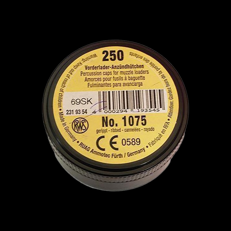 RWS Perc Caps 1075 (No.11) (250) - Image 1