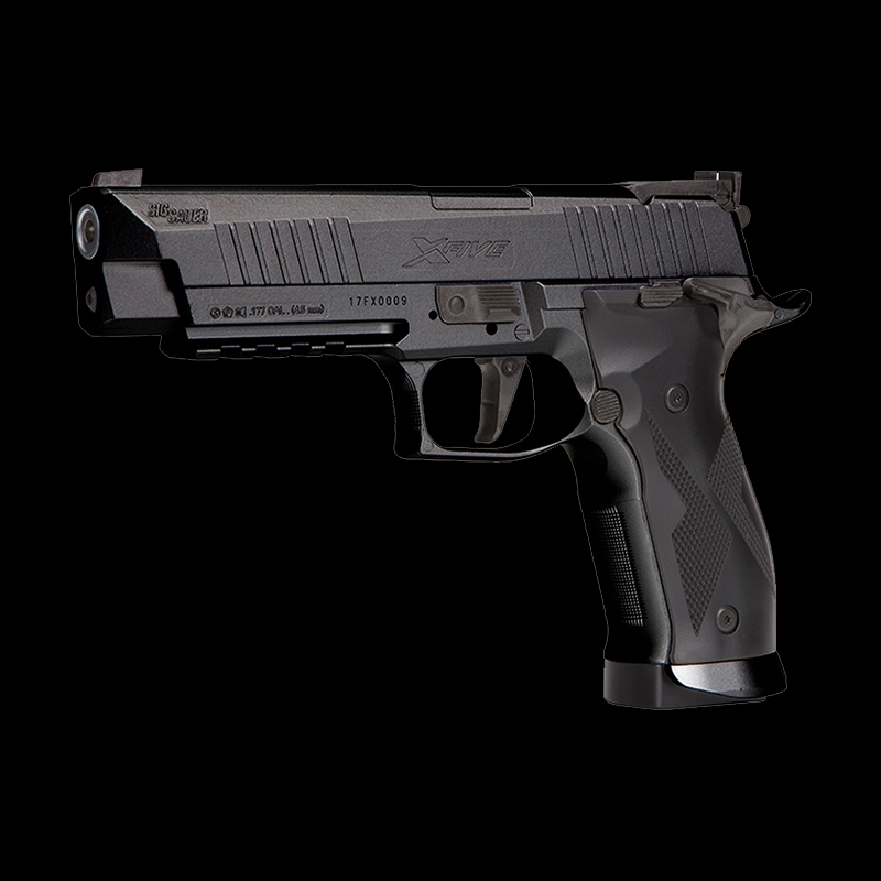 Sig Sauer X-Five Air Pistol Black .177 - Image 1