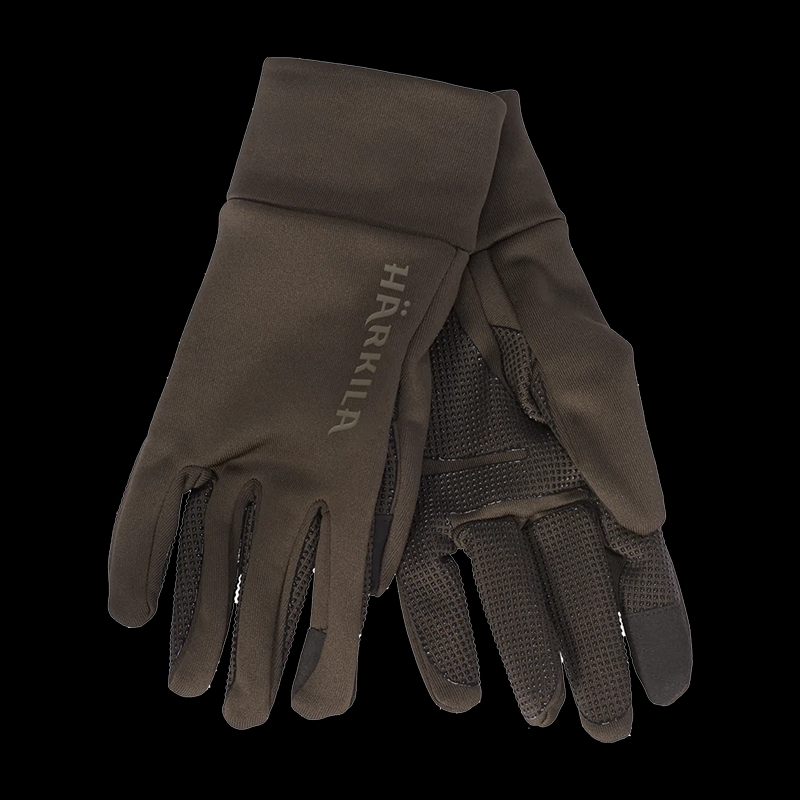 Harkila Power Stretch Gloves Shadow Brown M - Image 1