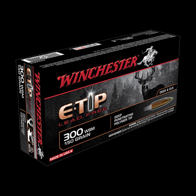 Winchester E-Tip 300 WSM 150 Gr Ammo - Image 1