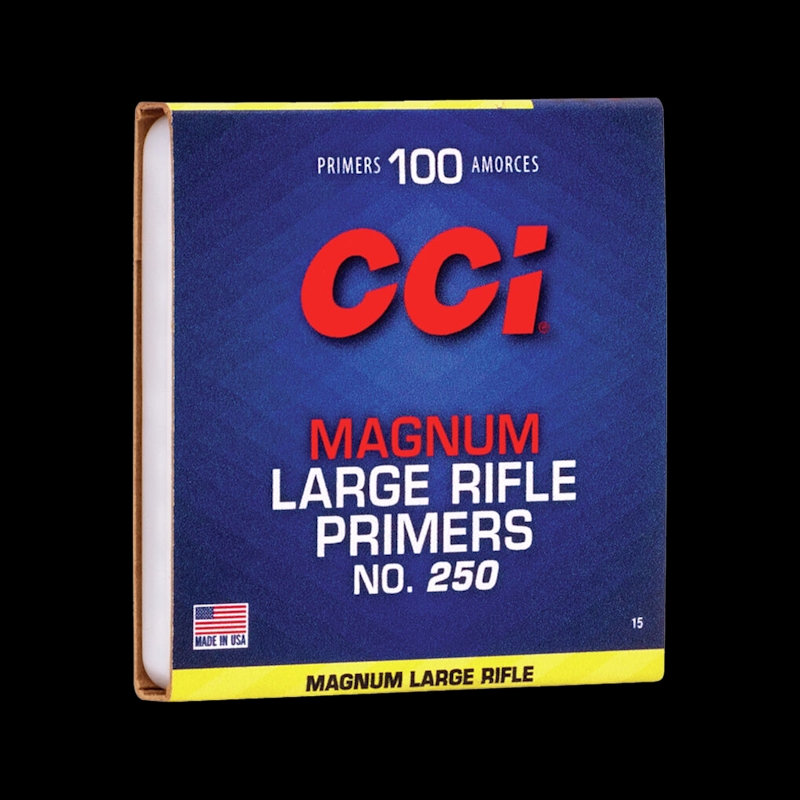CCI 250 Magnum Large Rifle Primer (100 Pack) - Image 1