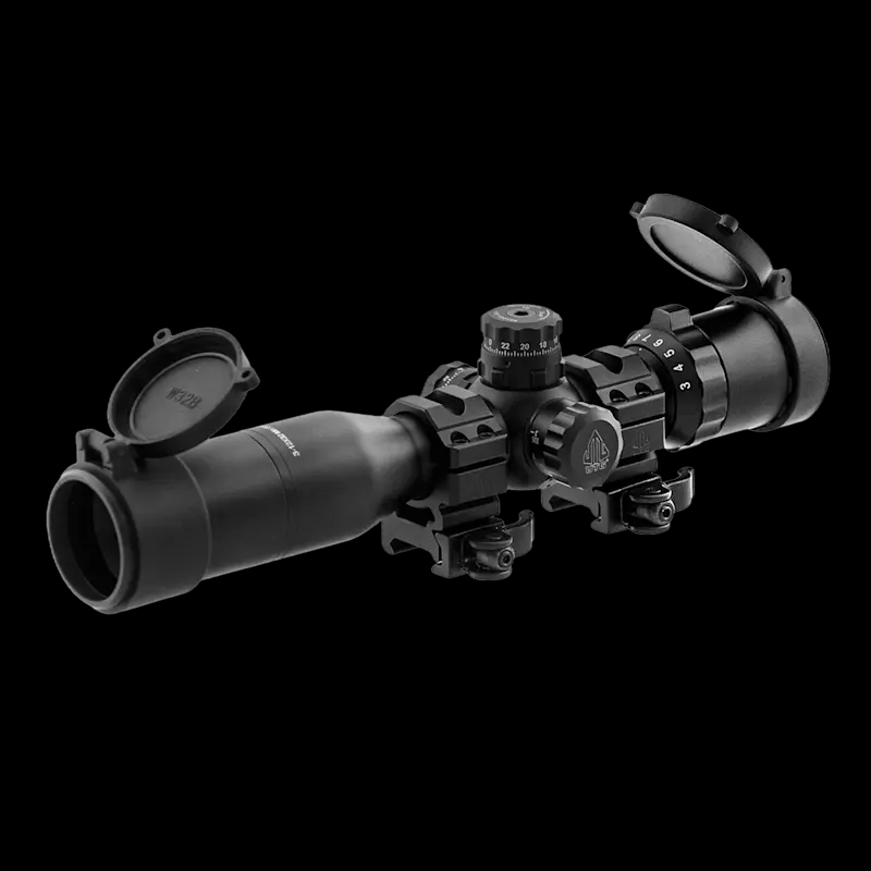 UTG Bug Buster 3-12x32 SF MD  With Picatinney Rings - Image 3