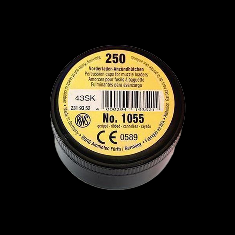RWS Perc Caps 1055 (No. 10) (250) - Image 1