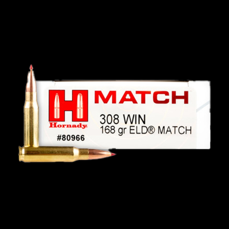 Hornady 308 168G Eld Match - Image 1