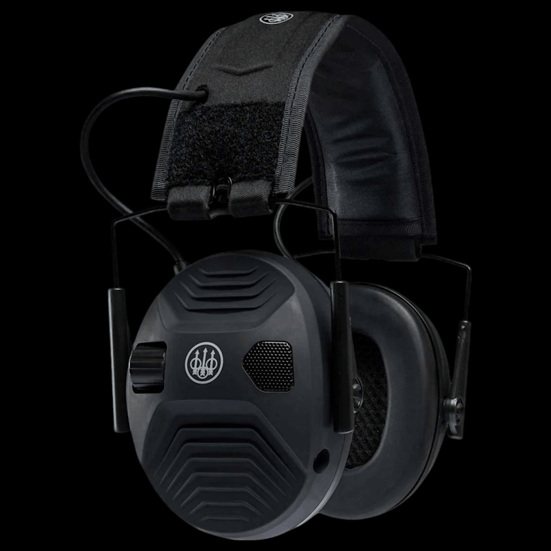 Beretta Folding Electronic Earmuff Black - Image 1