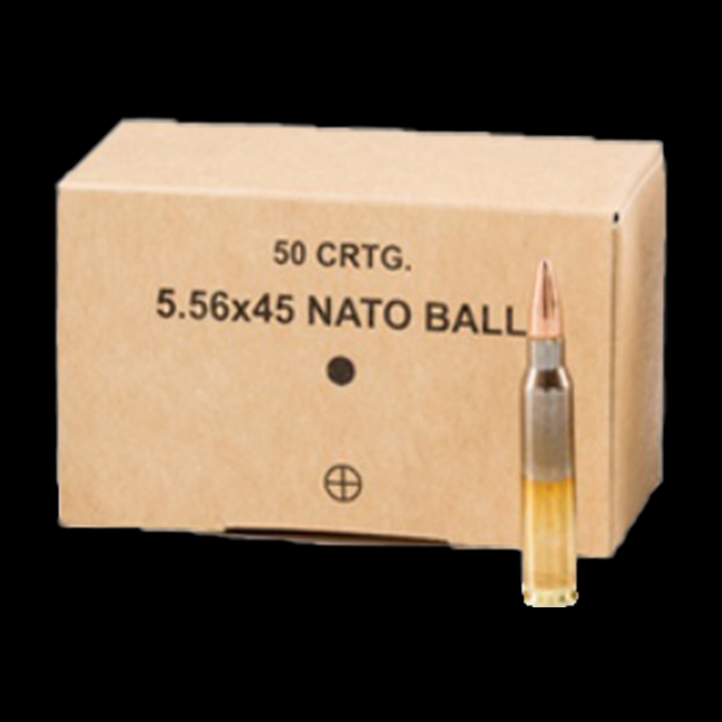 Military GGG 223 FMJ 55gr Ammunition - Image 1
