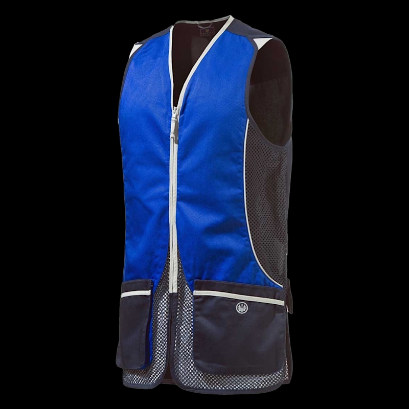 Beretta Mens Silver Pigeon Vest Navy Blue L - Image 1